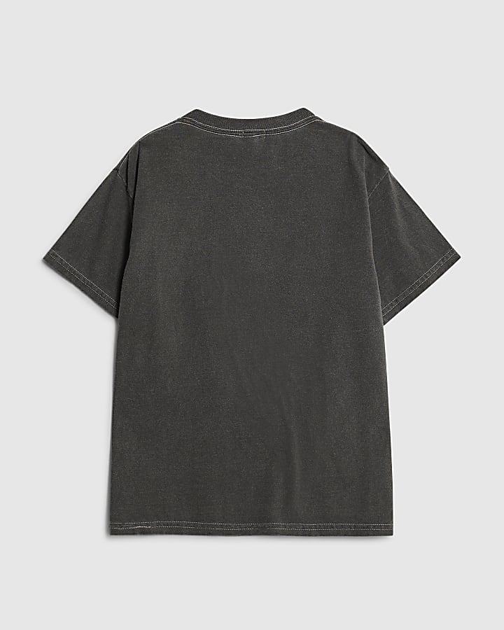 Girls Grey Cowgirl Era T-Shirt
