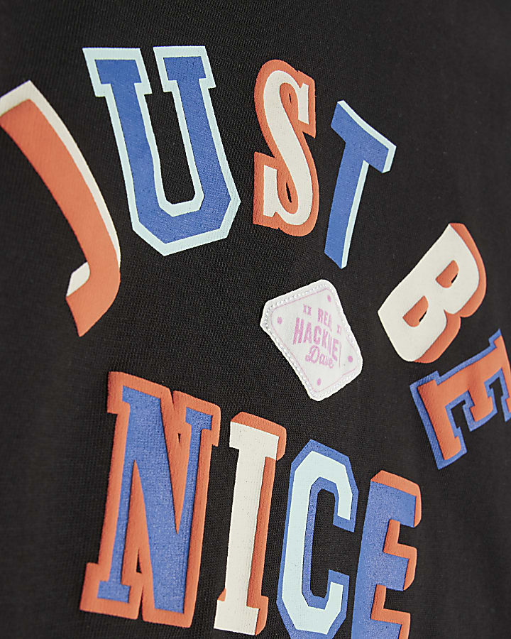 Real Hackney Dave Mini Black Nice T-Shirt