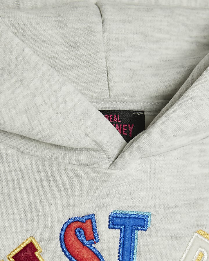 Real Hackney Dave Mini Grey Nice Hoodie