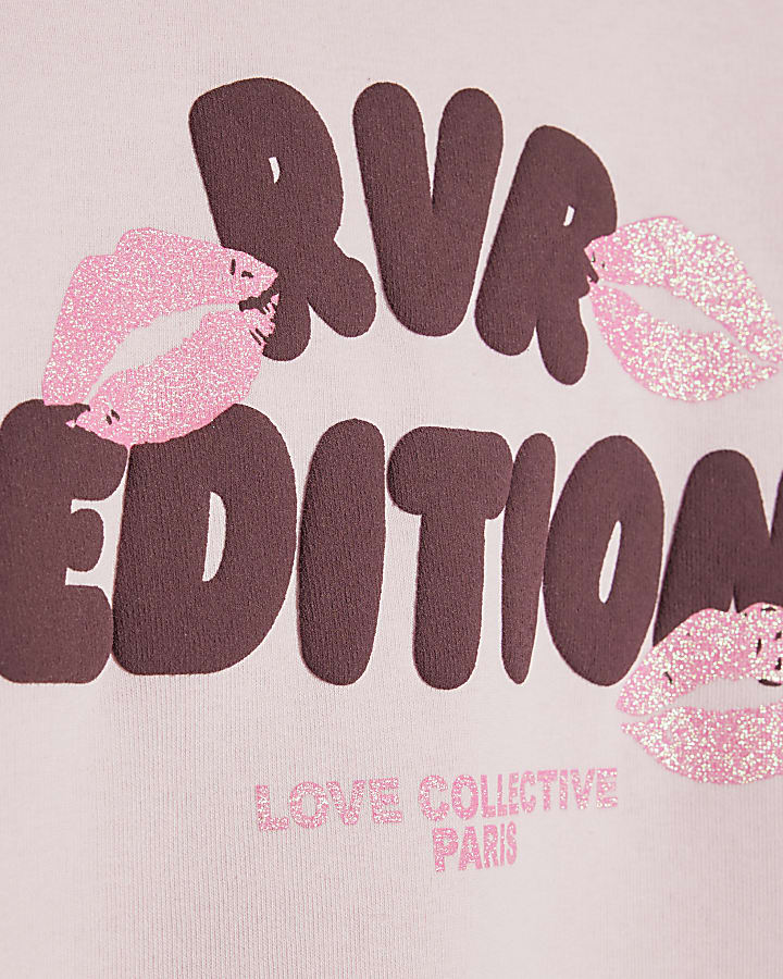 Girls Pink RVR Edition Sweatshirt