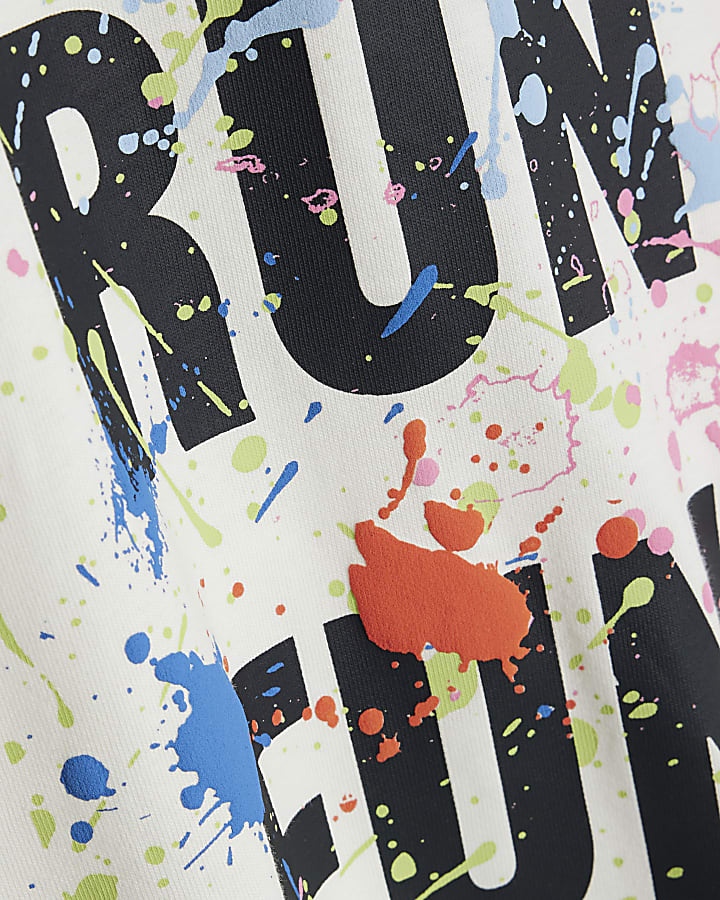 Real Hackney Dave White Boys Fun T-Shirt