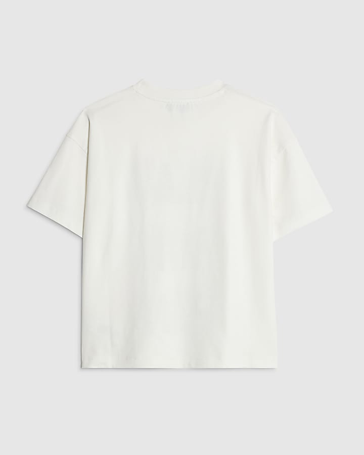 Real Hackney Dave White Boys Fun T-Shirt