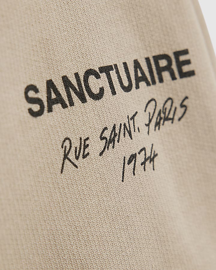 Mini Boys Beige Sanctuaire Hoodie