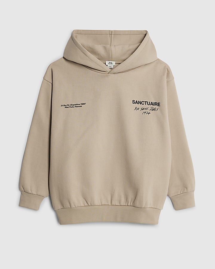 Boys Beige Sanctuaire Hoodie