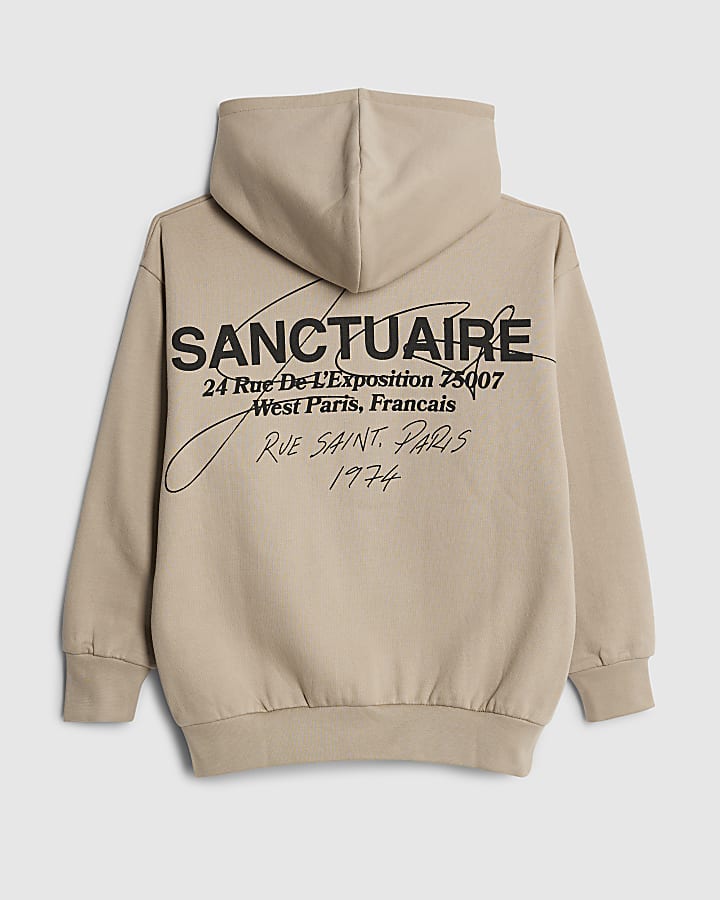 Boys Beige Sanctuaire Hoodie