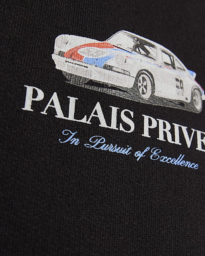 Mini Boys Black Palais Prives Sweatshirt