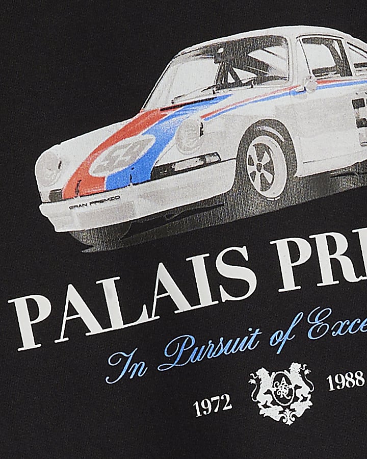 Mini Boys Black Palais Prives Sweatshirt