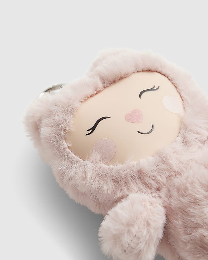 Pink Monster Bag Charm