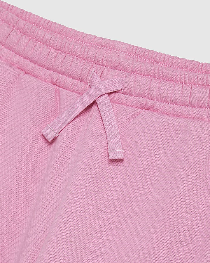 Girls Pink River Sweatshirt And Joggers Set