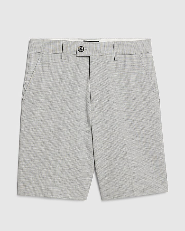 Boys Blue Tailored Suit Shorts