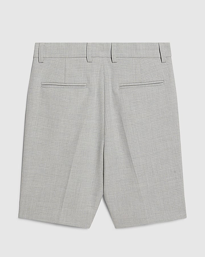 Boys Blue Tailored Suit Shorts