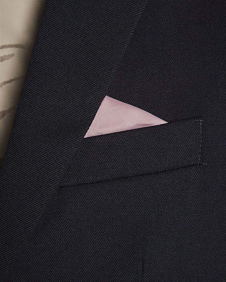 Mini Boys Navy Tailored Suit Jacket