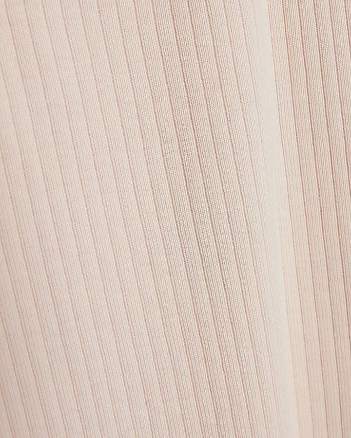 Mini Girls Cream Bow Box Sweatshirt Set