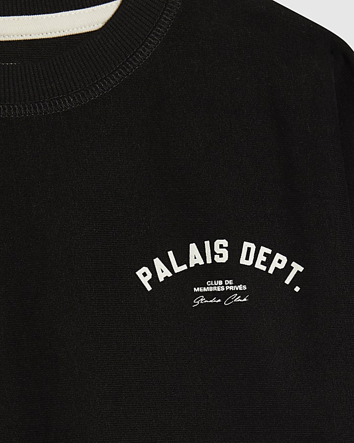 Mini Boys Black Palais Dept T-Shirt