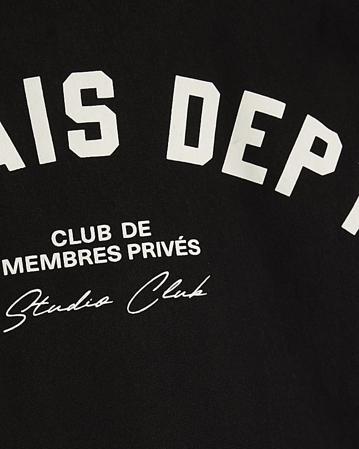 Mini Boys Black Palais Dept T-Shirt