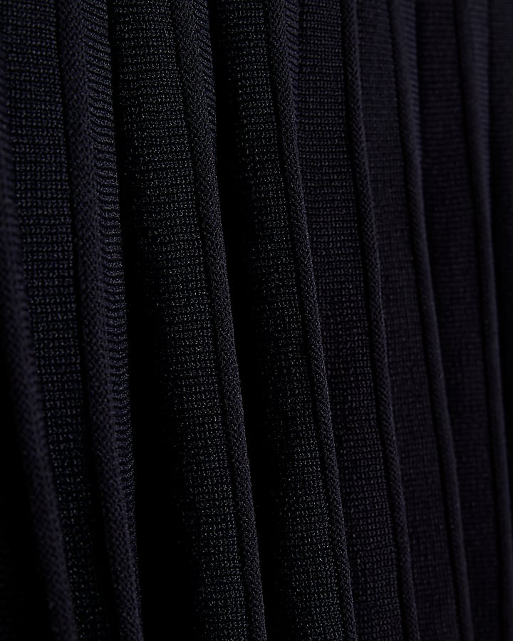 Girls Navy Polo Shirt And Skirt Set