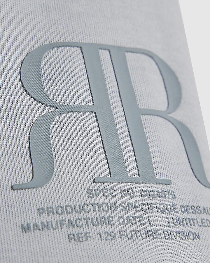 Boys Blue RR T-Shirt And Shorts Set