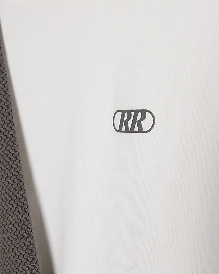 Boys Grey Textured Jacket 3 Piece Set