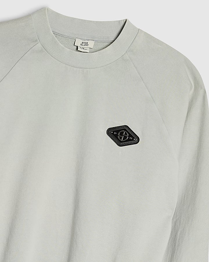 Boys Green MCMXII Sweatshirt Set