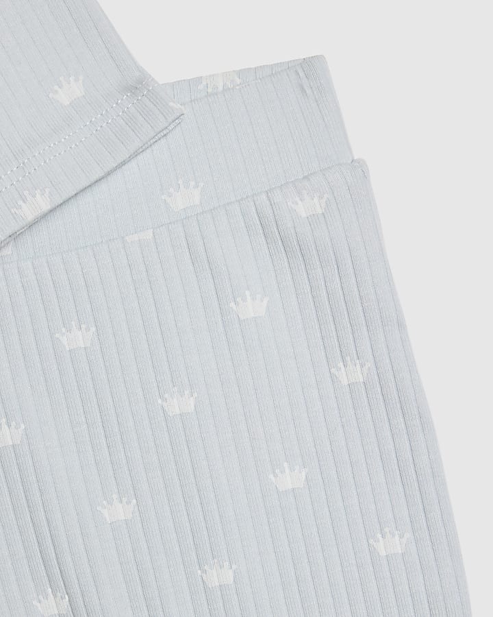 Baby Boys Blue Little Prince Outfit Set