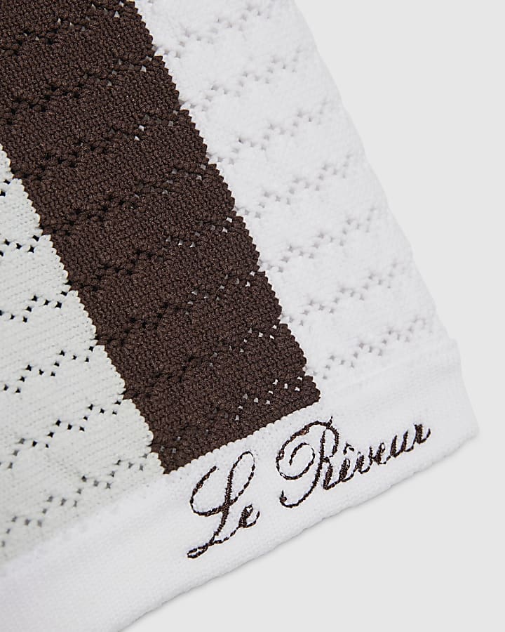 Boys Blue Stripe Polo Shirt