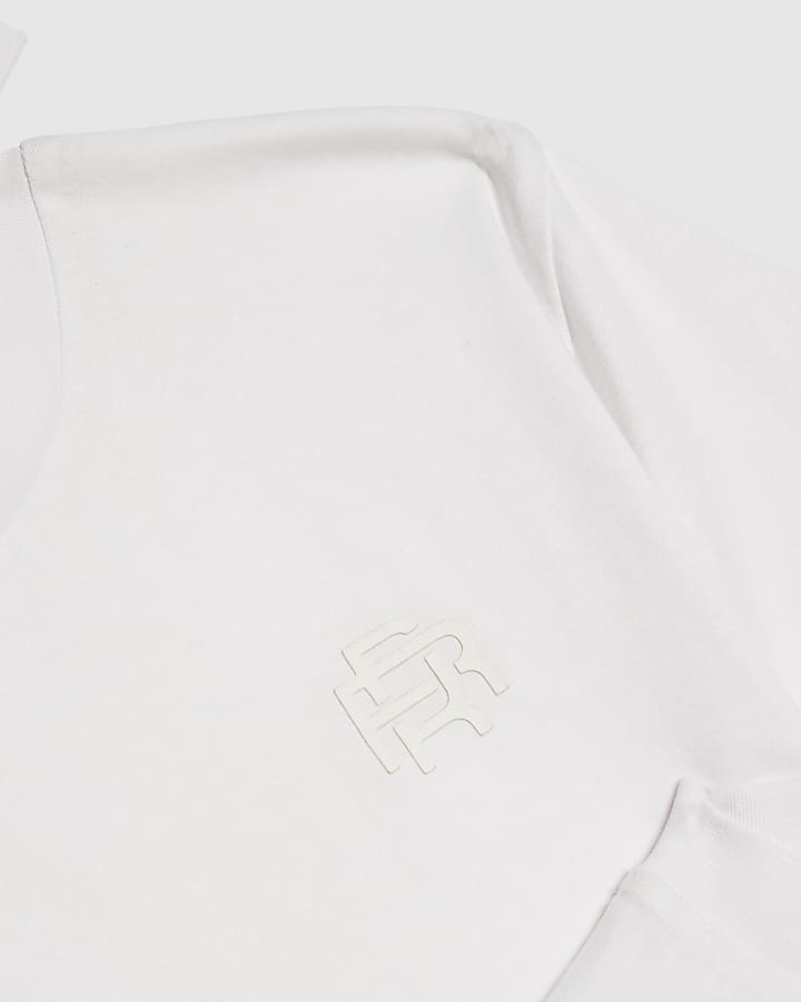 Boys White RR Pack Of 3 T-Shirts