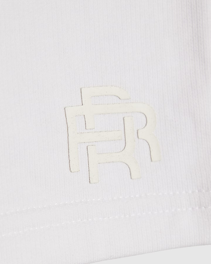 Boys Black RR Shorts Set