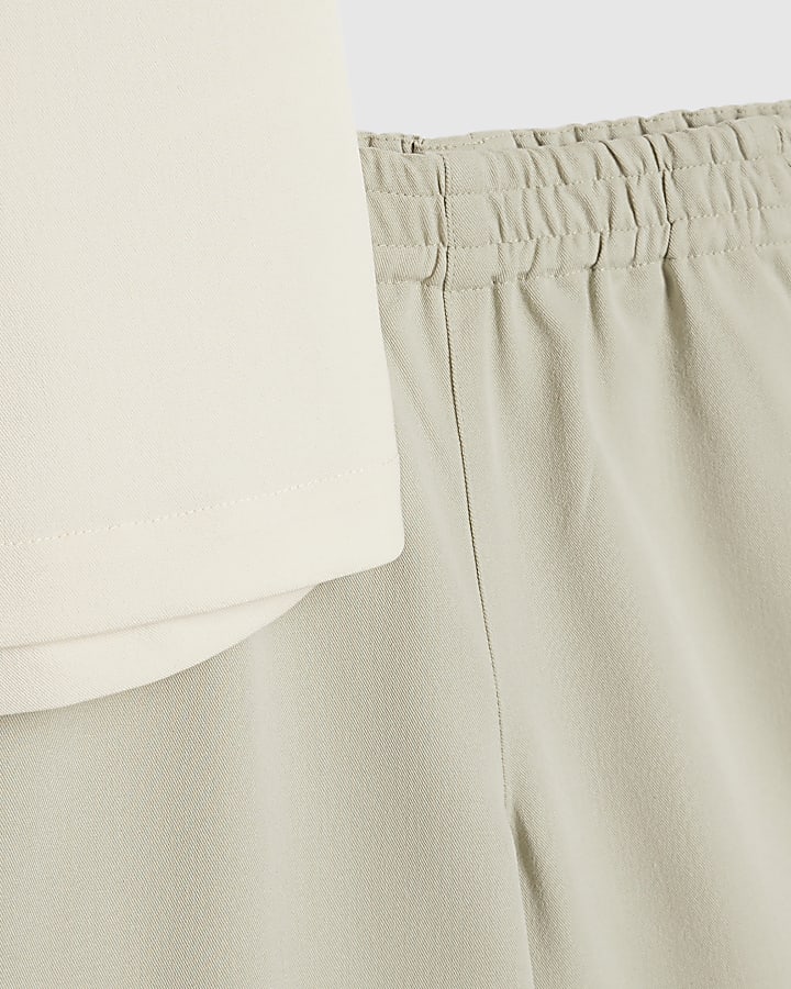 Boys Green Montpellier Shirt Set