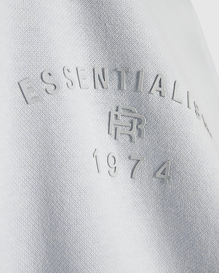 Boys Blue Essentialism Hoodie Joggers Set