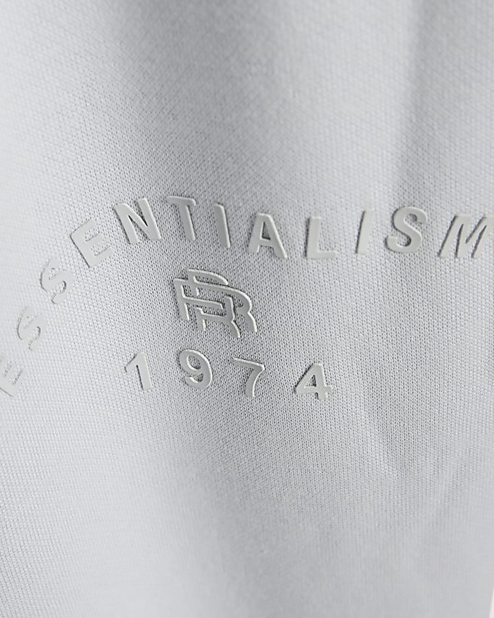 Boys Blue Essentialism Hoodie Joggers Set