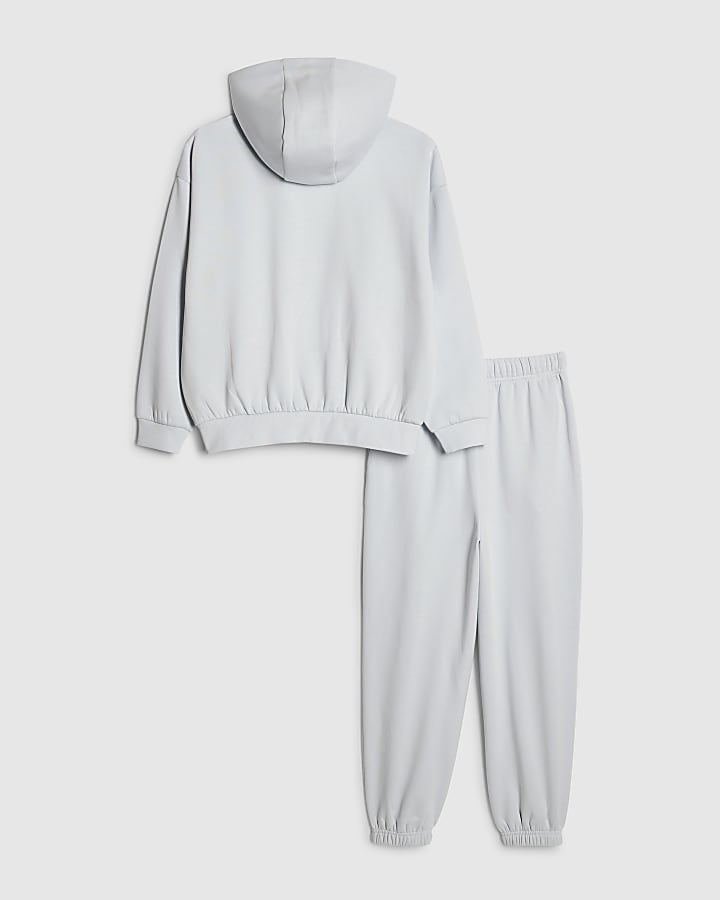 Boys Blue Essentialism Hoodie Joggers Set