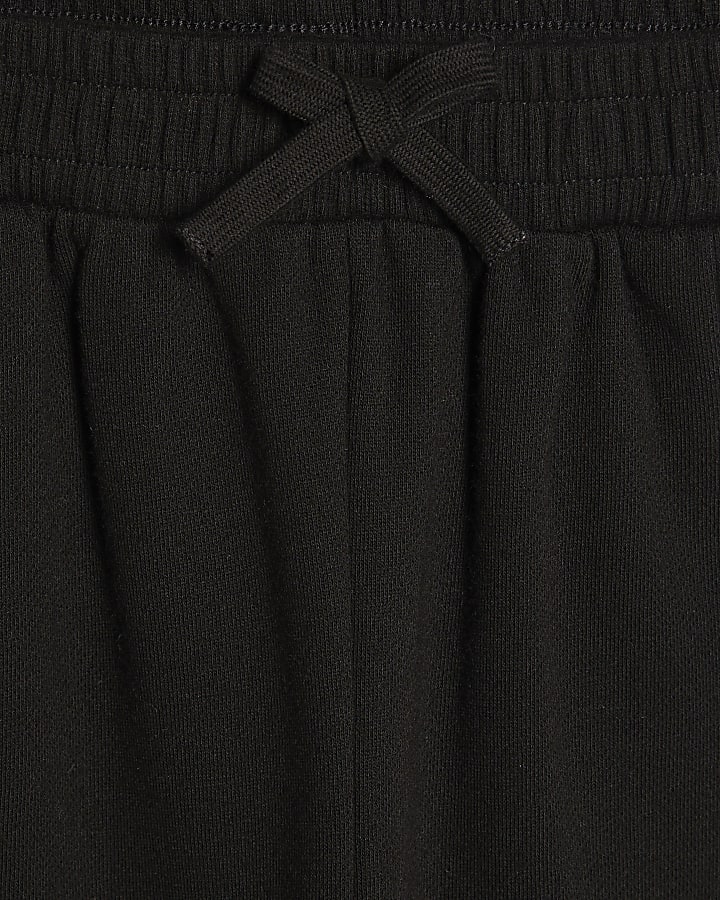 Girls Black Sassy Vibes Only Sweatshirt Set