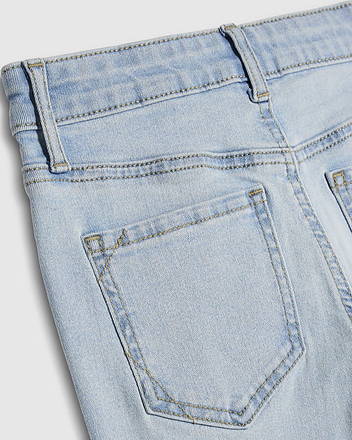 Girls Blue Flared Jeans