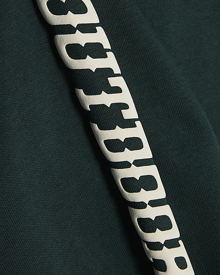 Boys Green Alpine Badge Sweatshirt