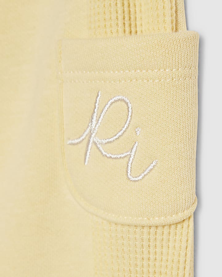 Baby Boys Yellow Character Sweatshirt Set