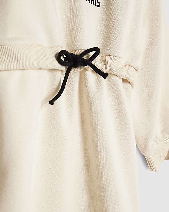 Girls Cream 1994 Sweatshirt Dress