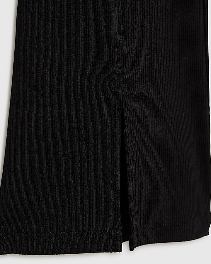 Girls Pink Paris Diamante T-Shirt Set