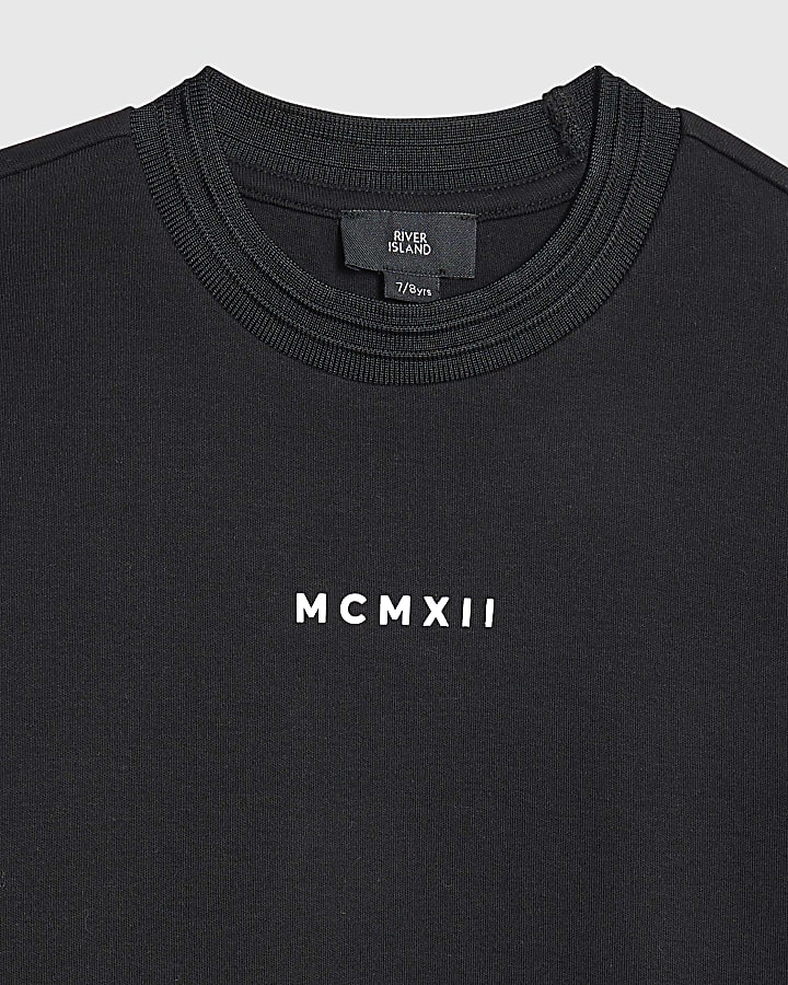 Boys Black MCMXI T-Shirt