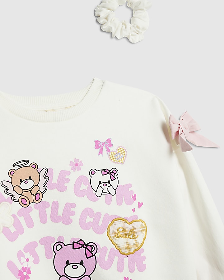 Mini Girls Cream Little Cutie 3 Piece Set