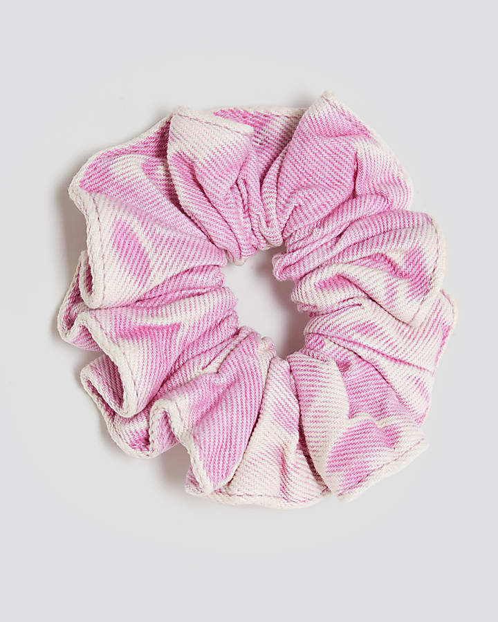 Mini Girls Pink Wide Leg Jeans Set