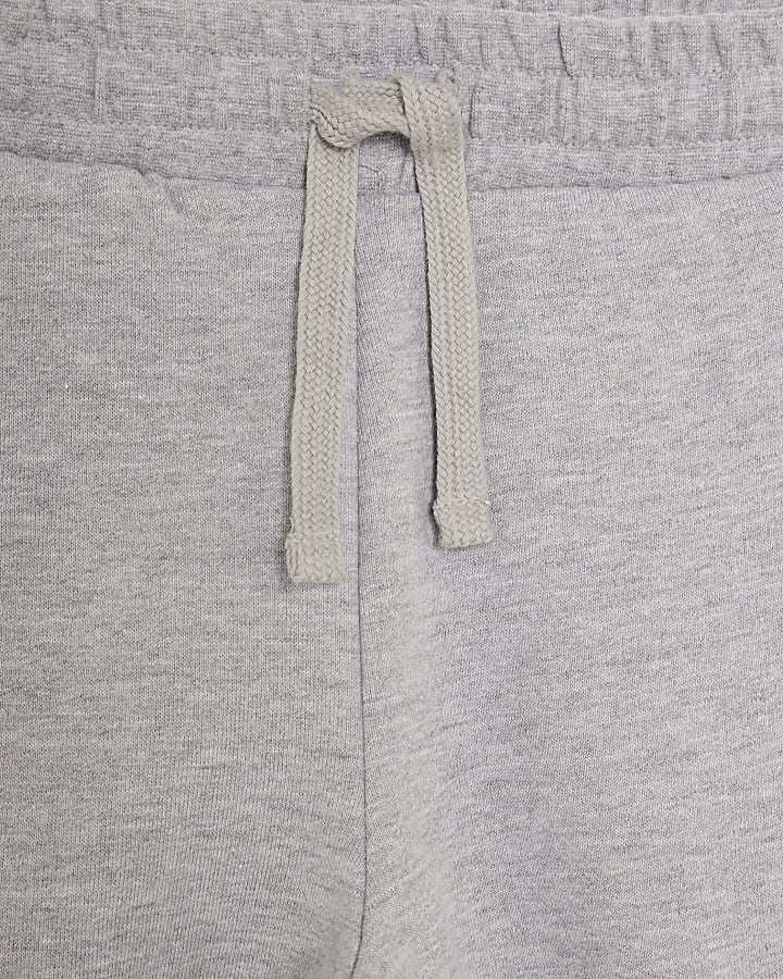 Boys Khaki and Grey Pack Of 2 Cuffed Joggers