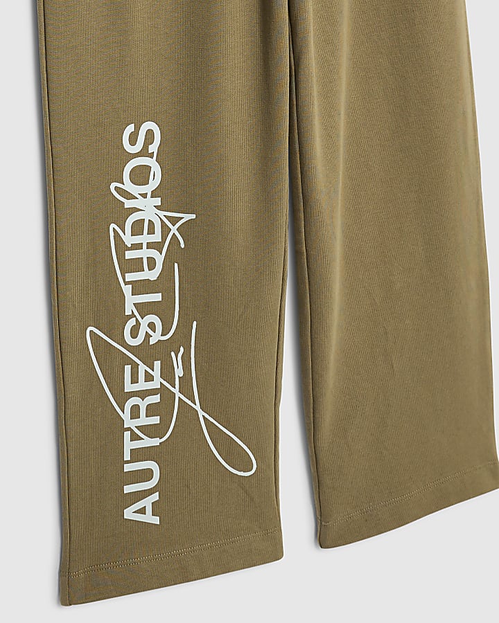 Boys Beige  Auture Studios Sweatshirt Set