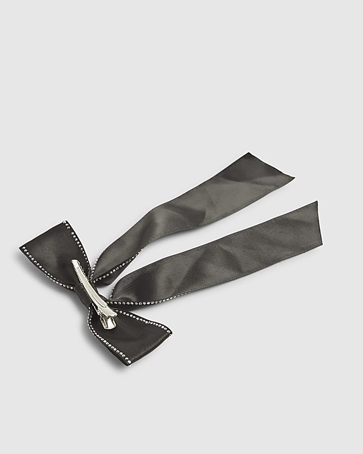Black Crystal Edge Bow
