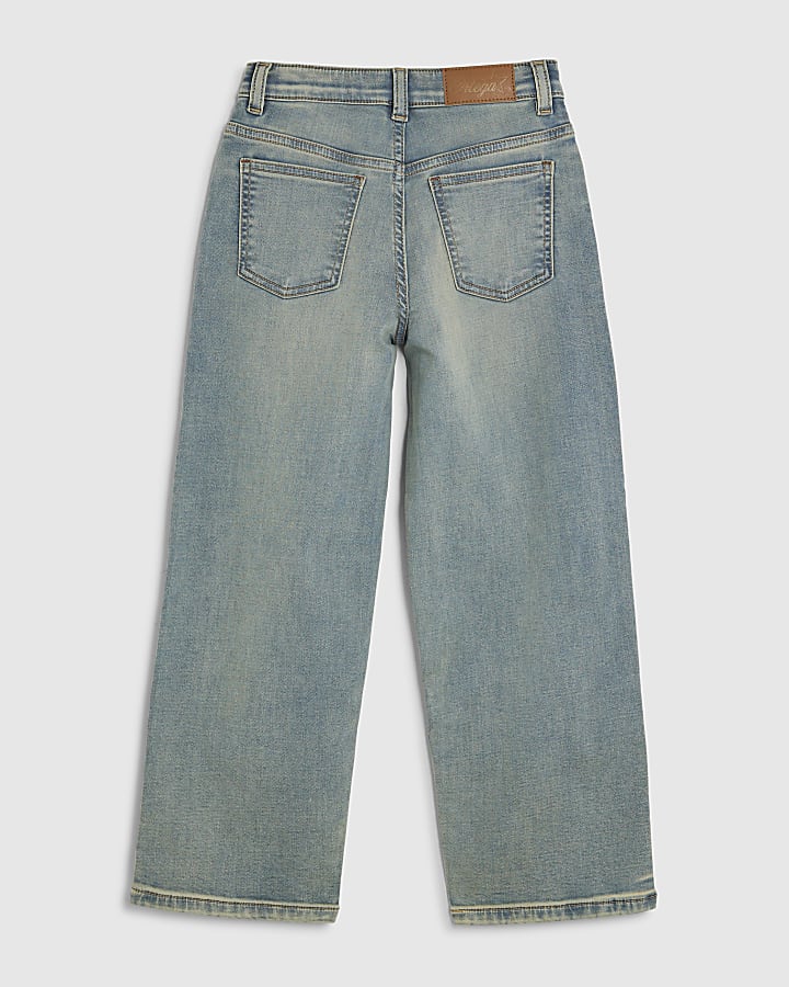 Boys Blue Loose Fit Baggy Jeans