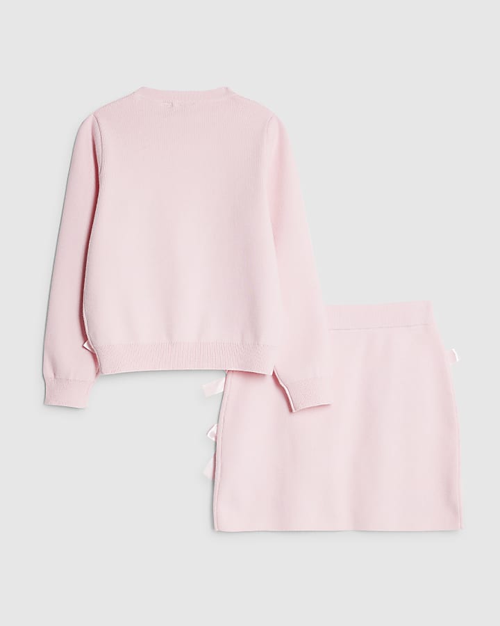 Wicked Girls Pink Glinda Icons Knitted Set