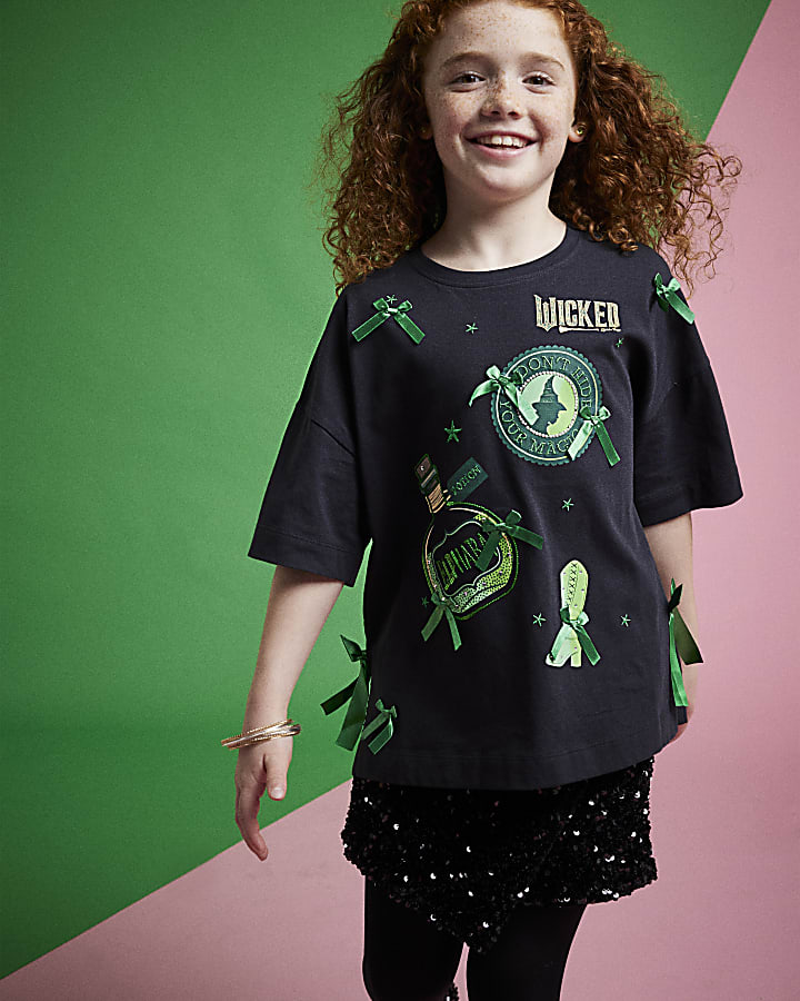 Wicked Girls Black Elphaba Icons T-shirt