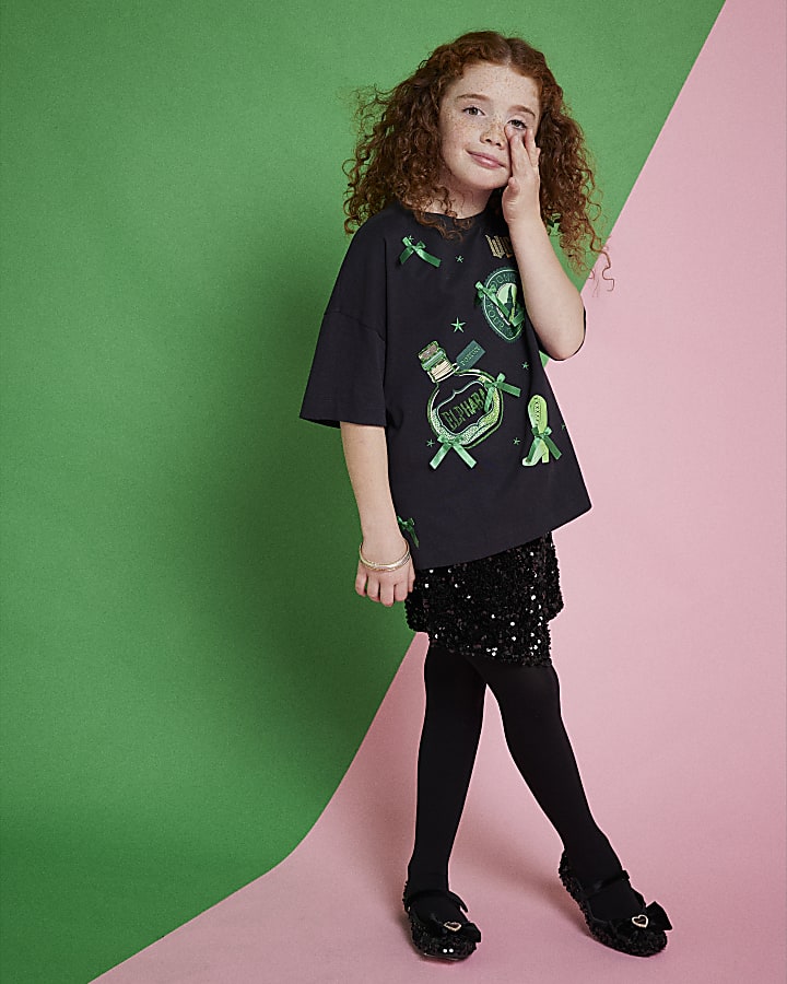 Wicked Girls Black Elphaba Icons T-shirt