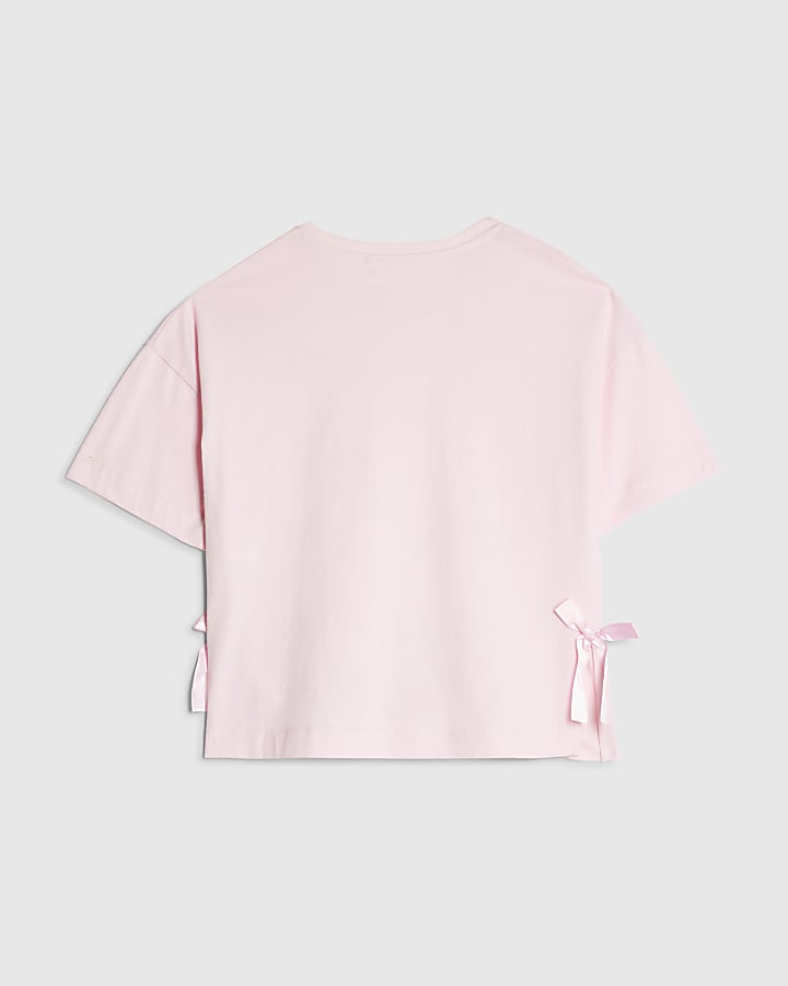 Wicked Girls Pink Glinda Icons T-shirt