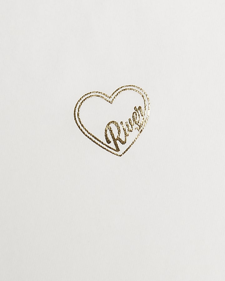 Girls Brown Bow RI T-Shirt