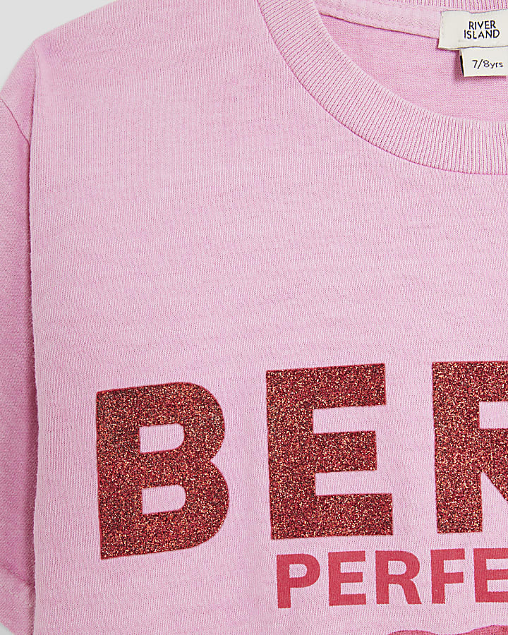 Girls Pink Berry T-Shirt